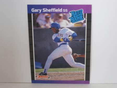 Gary Sheffield RC #31 1989 Donruss Baseball Card
